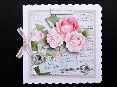 Love is in a rose by Valerie Spowart