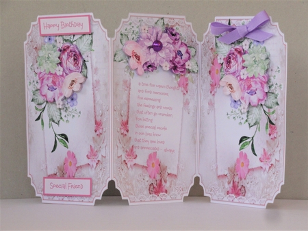 Anemones and lace by Valerie Spowart