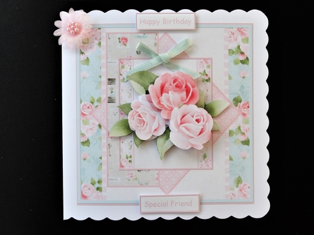 Vintage rose by Valerie Spowart