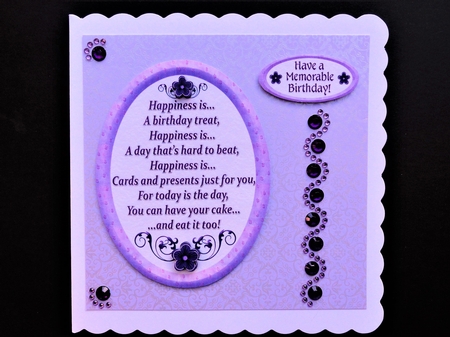 Three More Birthday Verse Toppers by Valerie Spowart