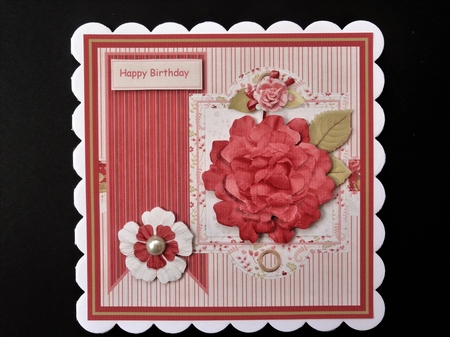 A red Rose by Valerie Spowart