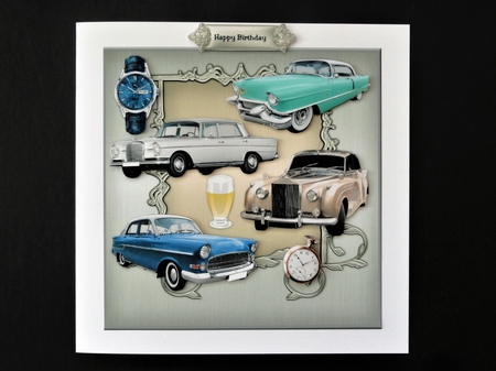  Classic Cars  Quick Card by Valerie Spowart