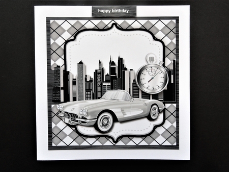7x7 Quick Card To a Classic by Valerie Spowart