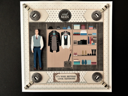 8 x 8 Real Man by Valerie Spowart