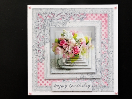 Floral pyramid Mini kit by Valerie Spowart