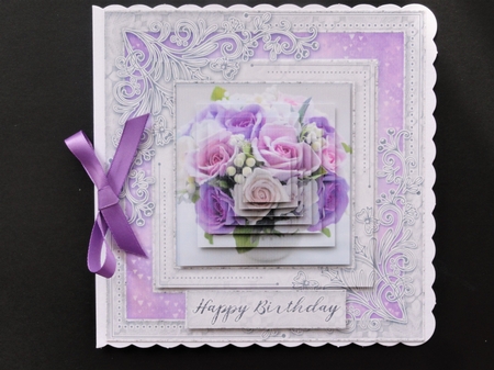 Floral pyramid Mini kit by Valerie Spowart