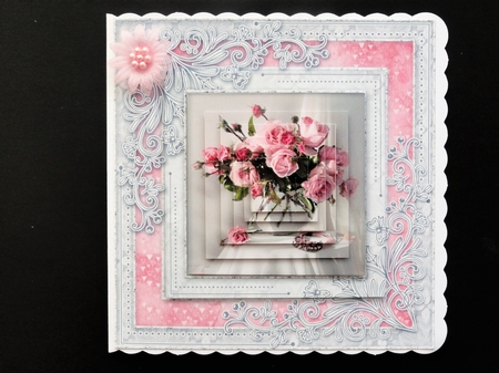 Floral pyramid Mini kit by Valerie Spowart