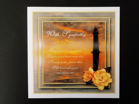 Sympathy card Front by Valerie Spowart