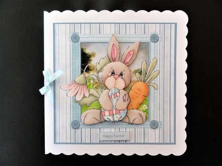 Easter rabbit by Valerie Spowart