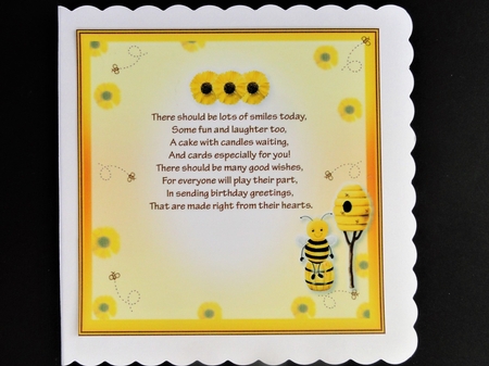 Very Hap-bee Birthday! Insert 4 by Valerie Spowart