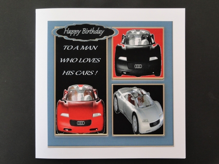 Male birthday with age banners that can be added by Valerie Spowart