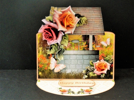 In the Woods - Wishing Well Easel Card Mini Kit by Valerie Spowart