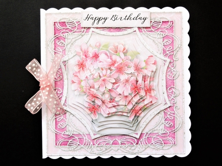 Happy Birthday flowers by Valerie Spowart