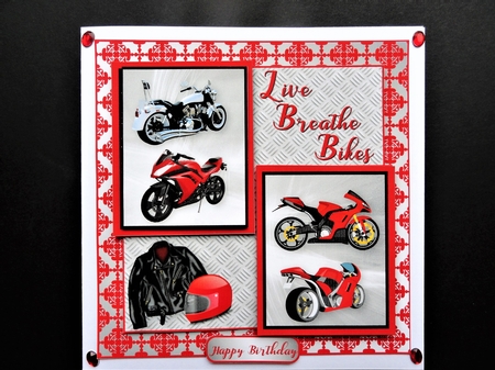 Live, Breathe, Bikes - Card Mini Kit by Valerie Spowart