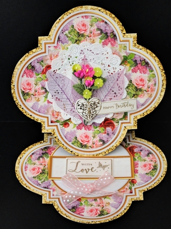 Rich and Elegant Premade Flora Easel Kits-3 by Valerie Spowart