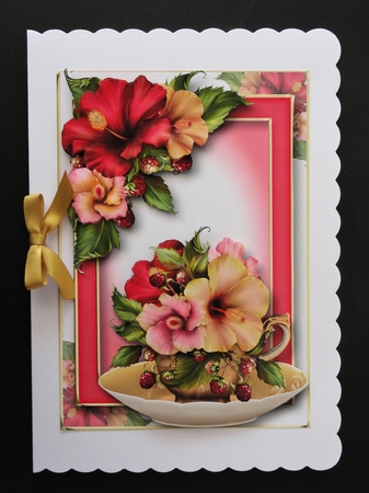 Teacup, Saucer & Flowers Bumper Kit 5 by Valerie Spowart
