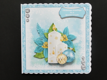 Merry Christmas Wishes - 8x8 Mini Kit by Valerie Spowart