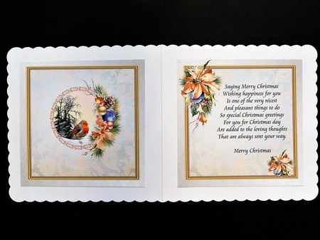 Little Robin Christmas Mini Kit by Valerie Spowart