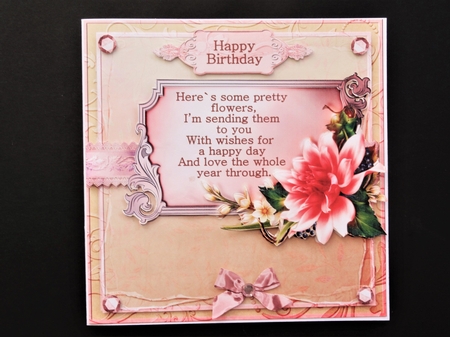 Pretty flowers 8x8 mini kit by Valerie Spowart