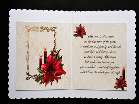 Beautiful Christmas Inserts by Valerie Spowart