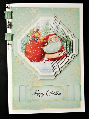 Christmas in July Santa 2 Pyramage Bumper Kit by Valerie Spowart