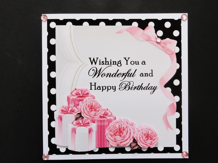 Wonderful Birthday Quick Card by Valerie Spowart