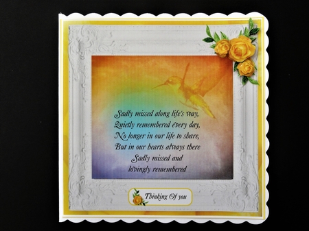 SADLY MISSED 4 BEAUTIFUL VERSE  by Valerie Spowart