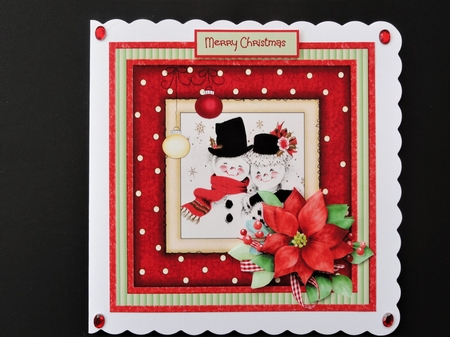 vintage snowman by Valerie Spowart