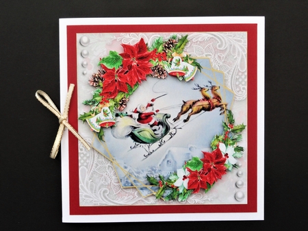 Christmas mini kit card 3 13 by Valerie Spowart