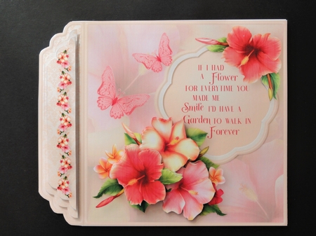Flower Smiles - Side Border Card Mini Kit by Valerie Spowart
