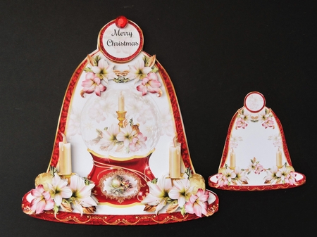 Floral Bell Shaped Mini Page Kit by Valerie Spowart