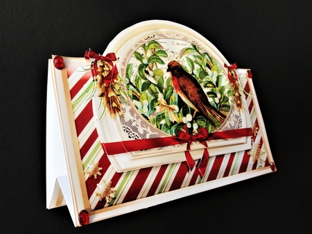 Holiday Vintage Tent Card Kit-3 by Valerie Spowart