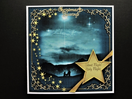 Nativity Blues - Silent Night by Valerie Spowart