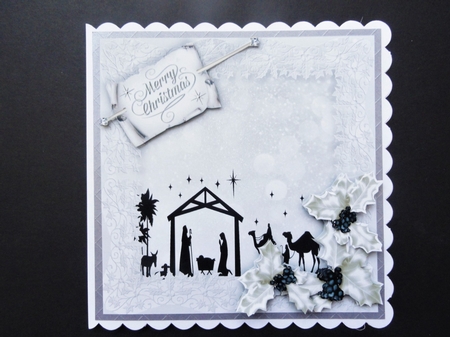 Nativity White - The 1st Christmas by Valerie Spowart