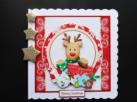 Rudolf the rednose reindeer by Valerie Spowart