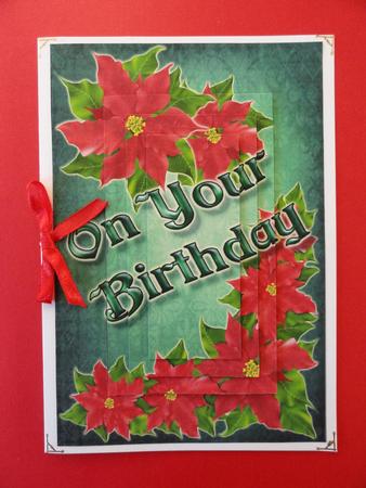 Holiday Birthday Pyramid by Valerie Spowart