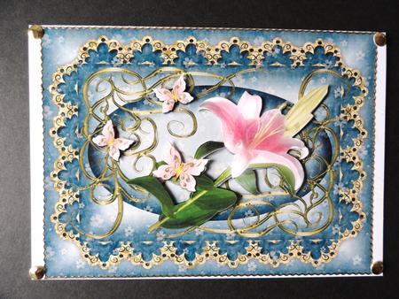 Precious Lily Various Occasions Topper 1 by Valerie Spowart
