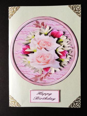 Pink and White with Lace Step by Step by Valerie Spowart