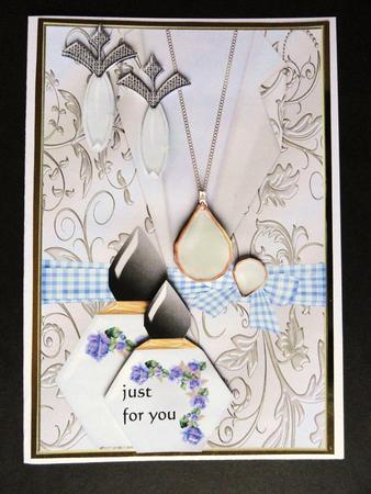 Purfume in Bleu by Valerie Spowart