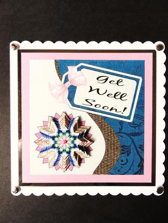 Get Well Soon 3D Star Stacker by Valerie Spowart