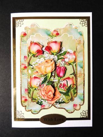 Birthday and Anniversary Roses by Valerie Spowart