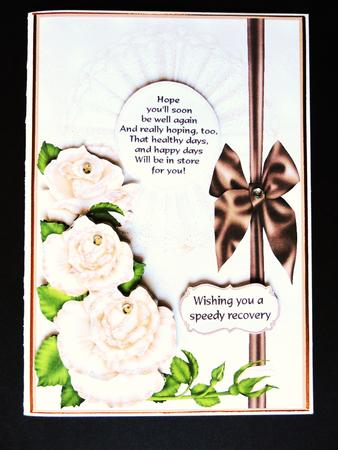 Get Well Roses by Valerie Spowart