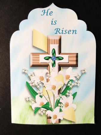 He is Risen Cut & Fold by Valerie Spowart