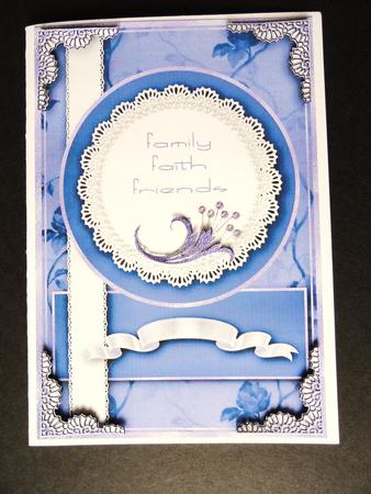 Family, Faith & Friends Topper 2 by Valerie Spowart