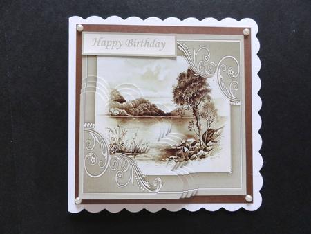 Lakeside Scene by Valerie Spowart