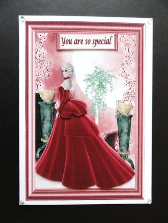 In the Moonlight Decoupage Topper by Valerie Spowart