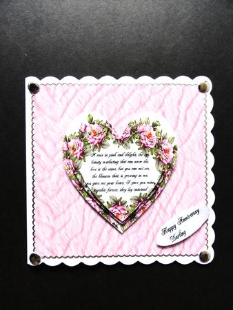 Pink Crinkle Paper by Valerie Spowart