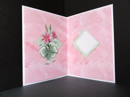 The Pink Tiger Lilies Insert by Valerie Spowart