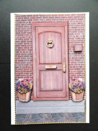 Door 3D Decoupage by Valerie Spowart