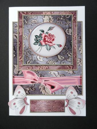 Over the Edge Roses Cameo Topper by Valerie Spowart